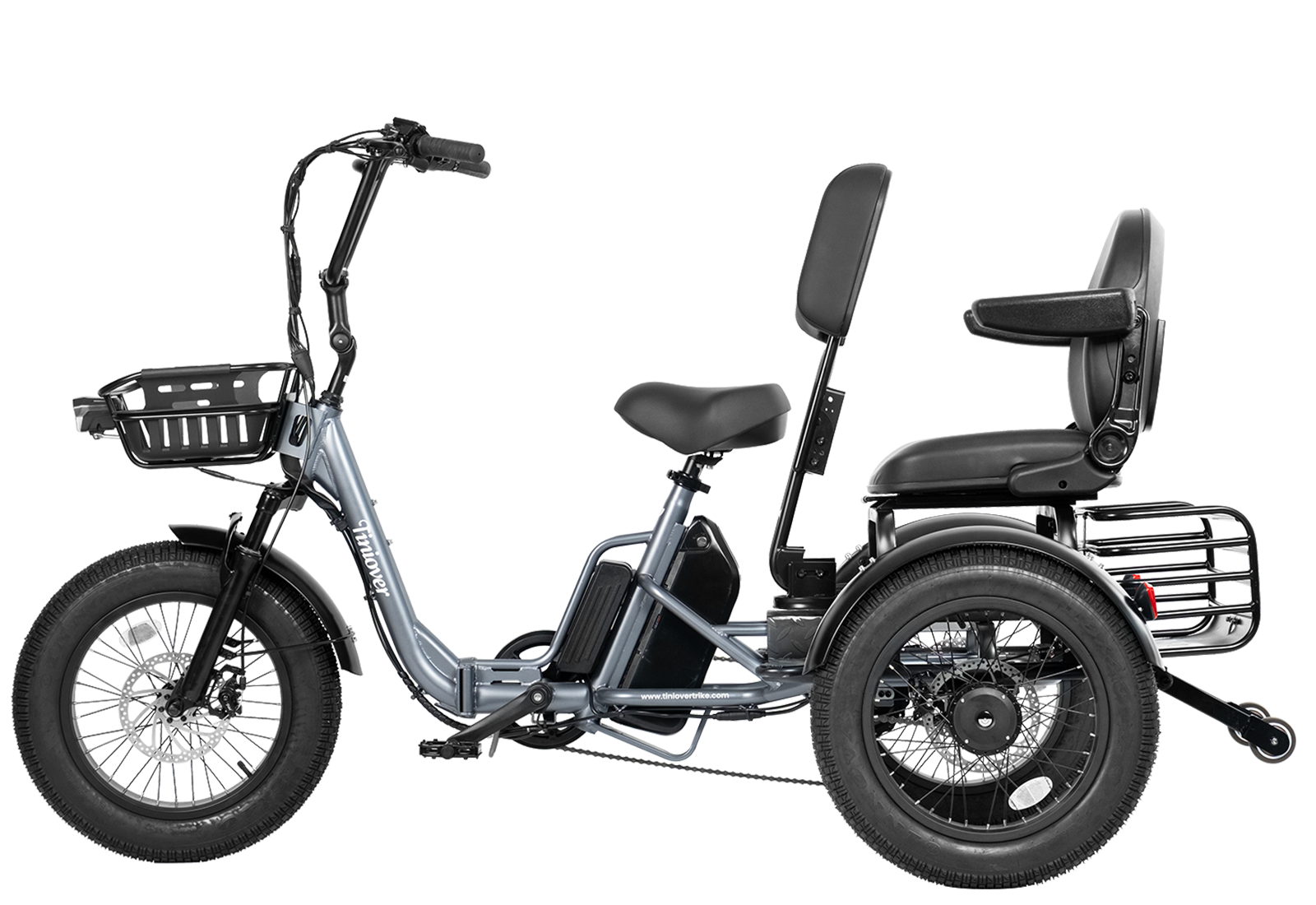 Creek Passenger Electric Trike for 2 Adults/Seniors
