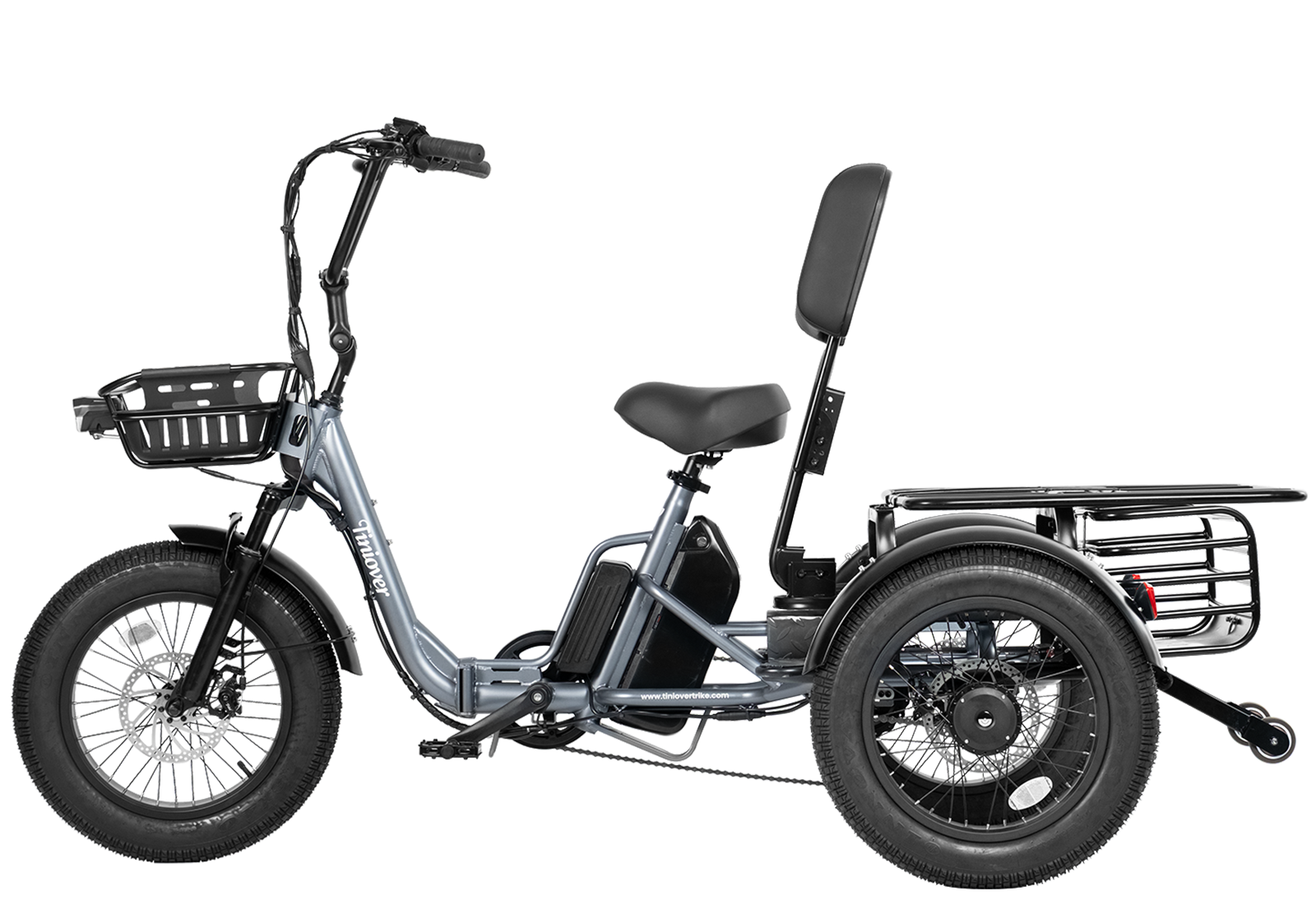 Creek Passenger Electric Trike for 2 Adults/Seniors