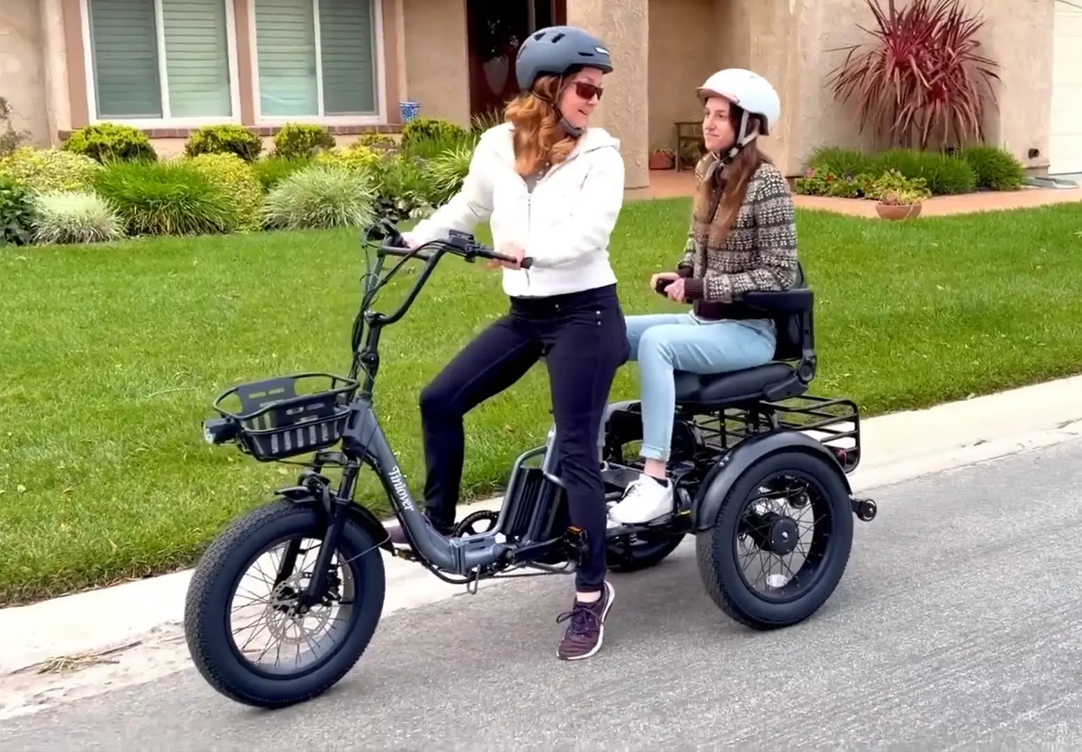Creek Electric Passenger Trike for 2 Adults/Seniors