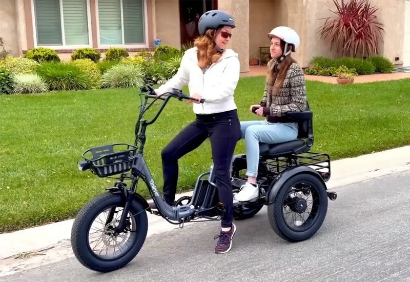Creek Passenger Electric Trike for 2 Adults/Seniors