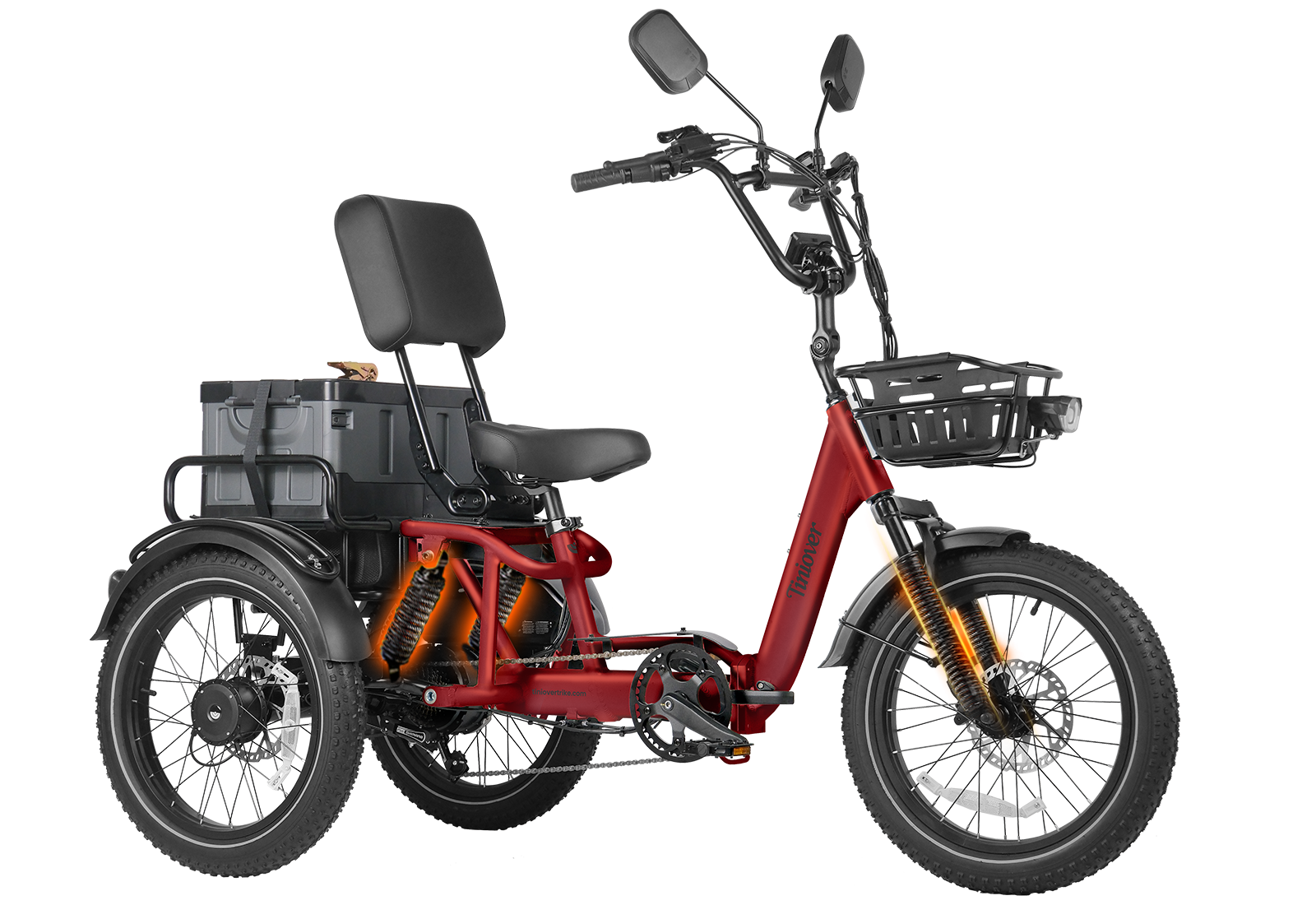 River Full Suspension Electric Trike