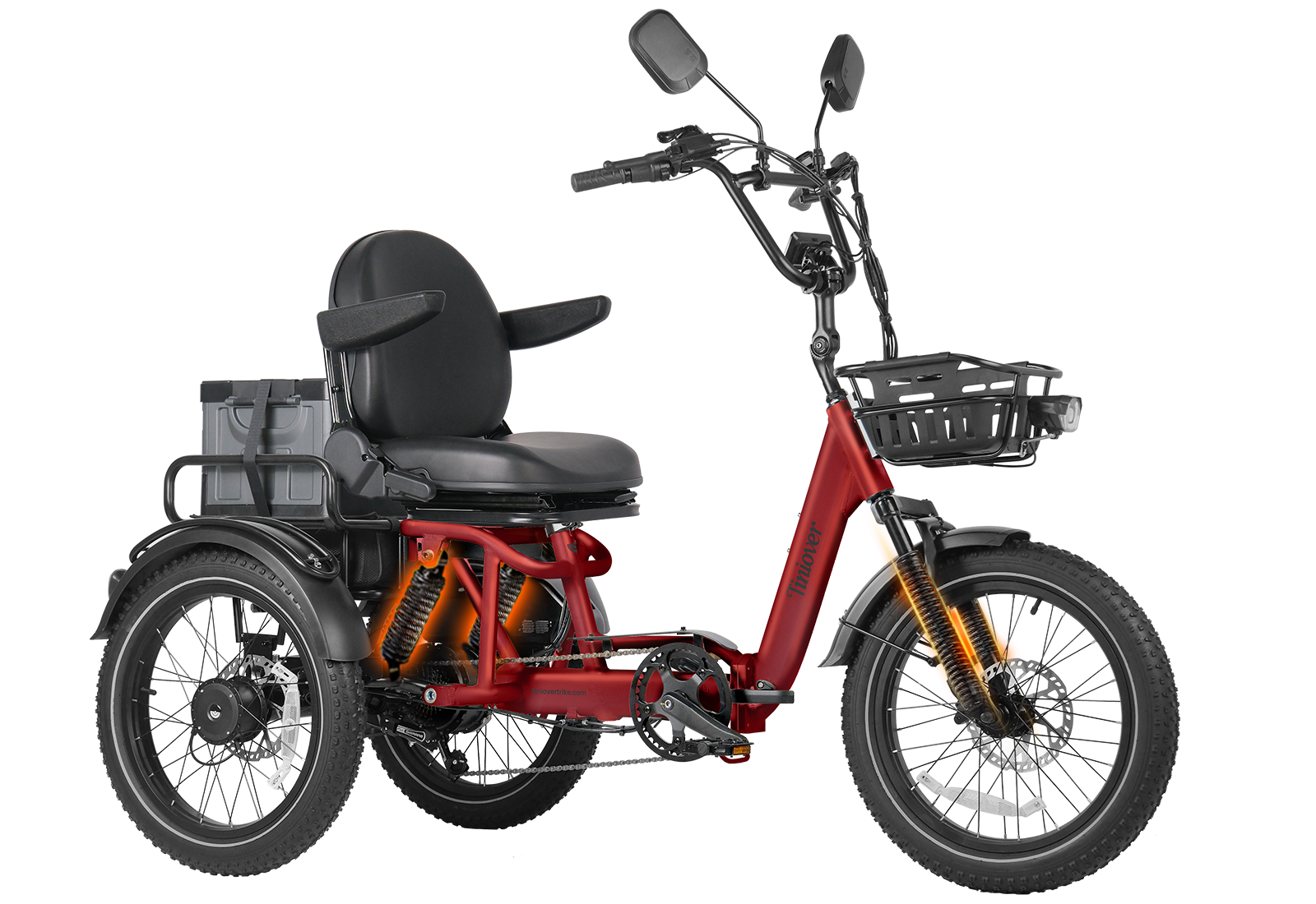 River Full Suspension Electric Trike