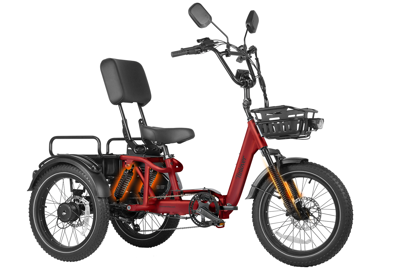 River Full Suspension Electric Trike