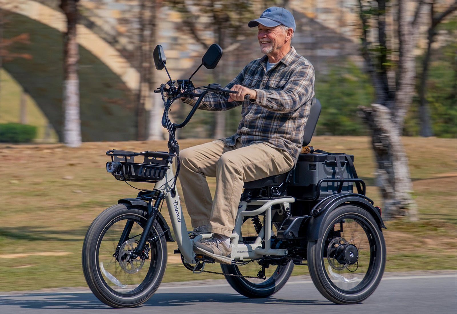 River Full Suspension Electric Trike