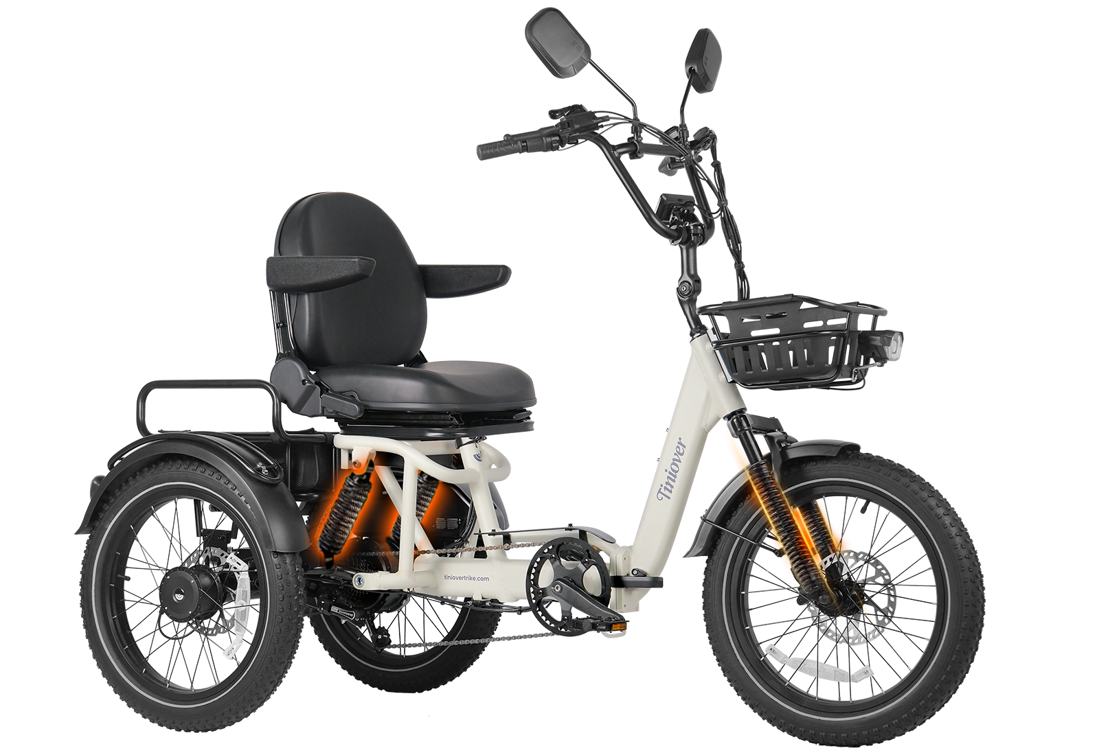 River Full Suspension Electric Trike