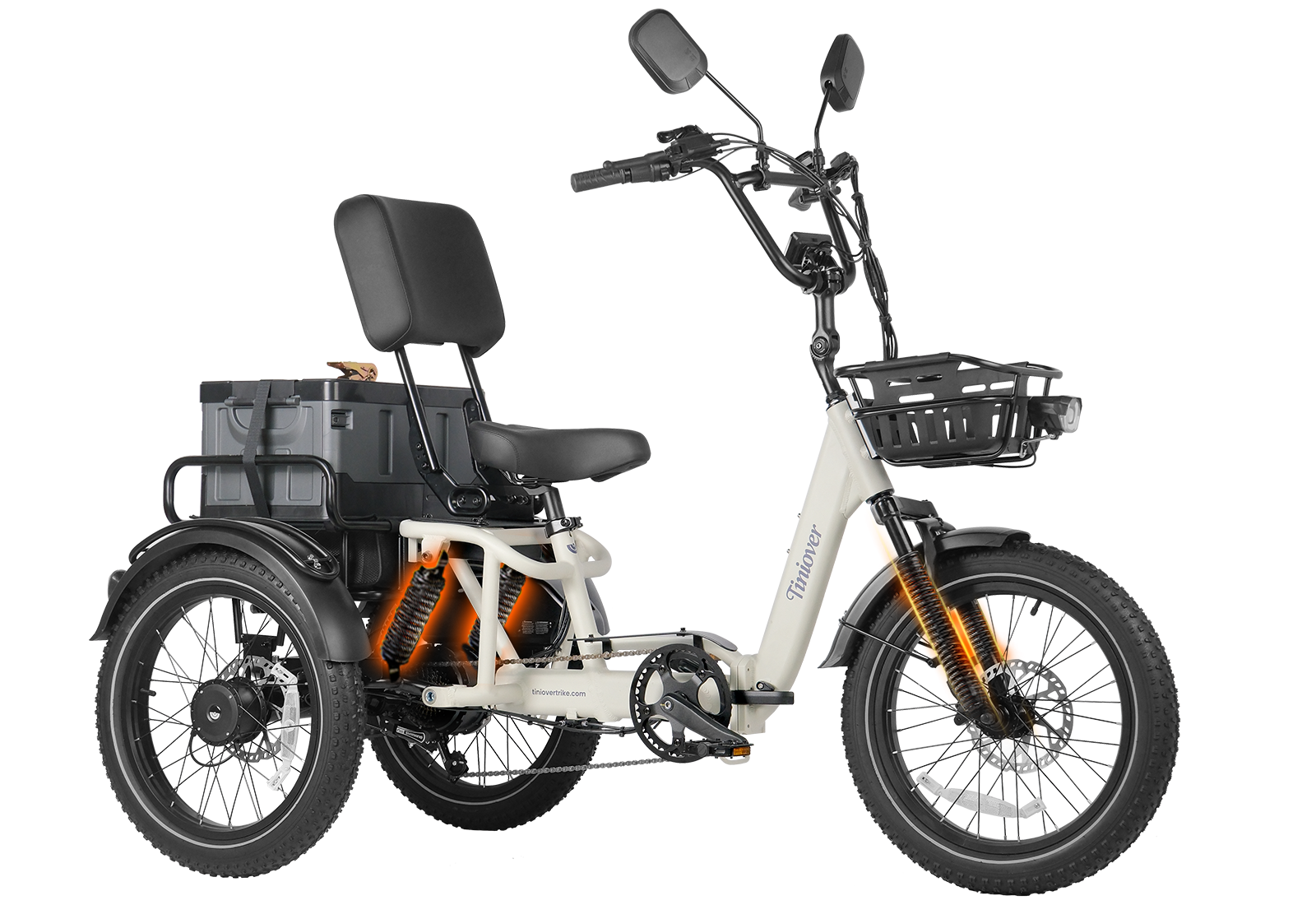 River Full Suspension Electric Trike