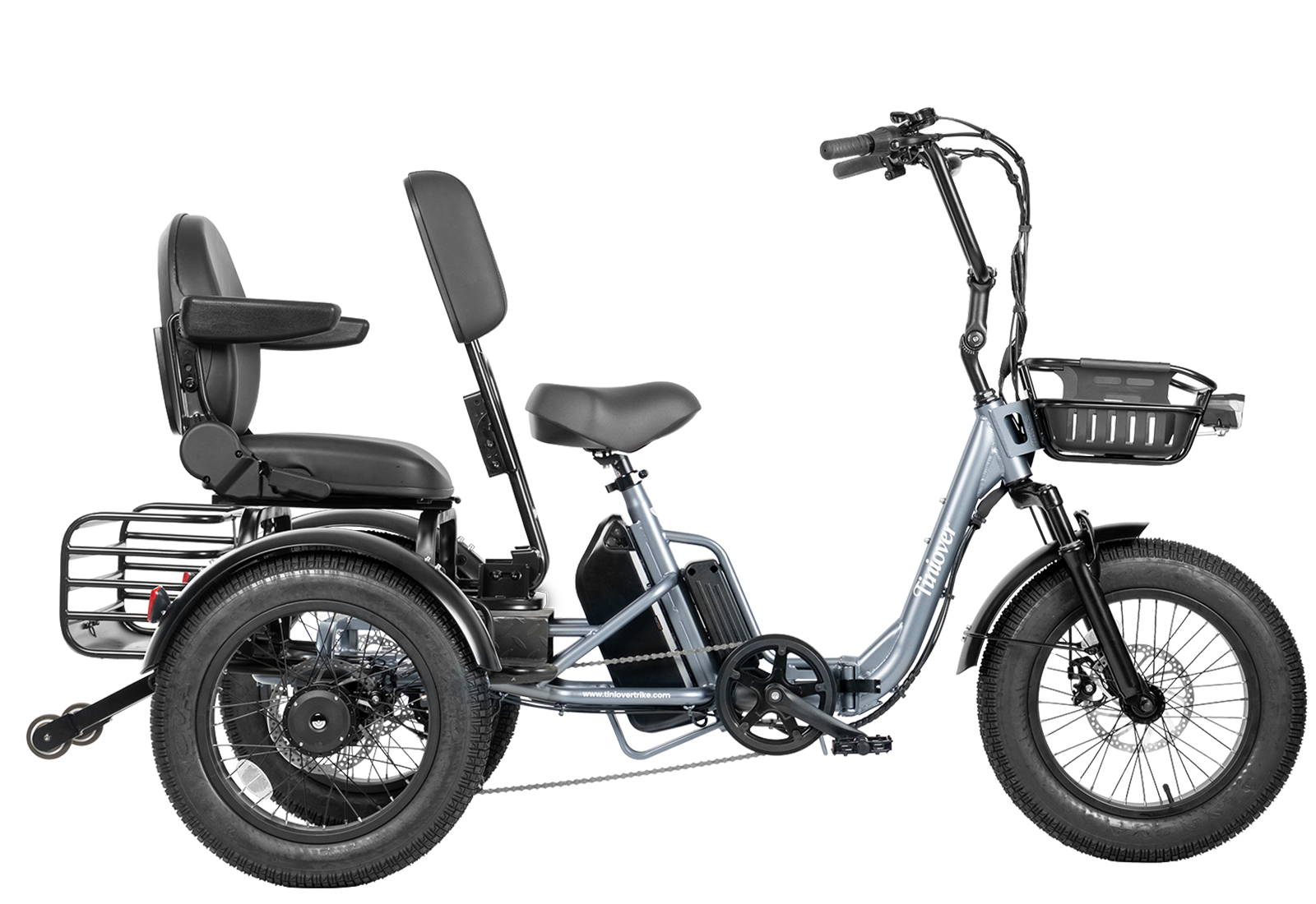 Creek Passenger Electric Trike for 2 Adults/Seniors