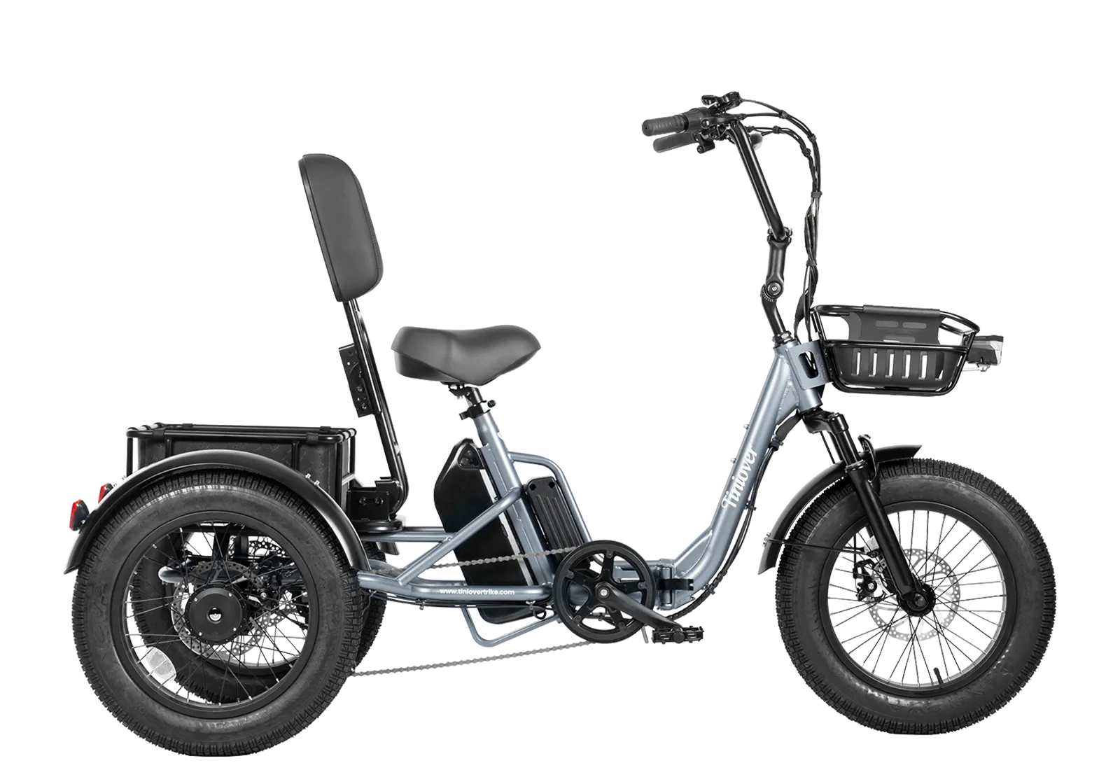 Creek Passenger Electric Trike for 2 Adults/Seniors