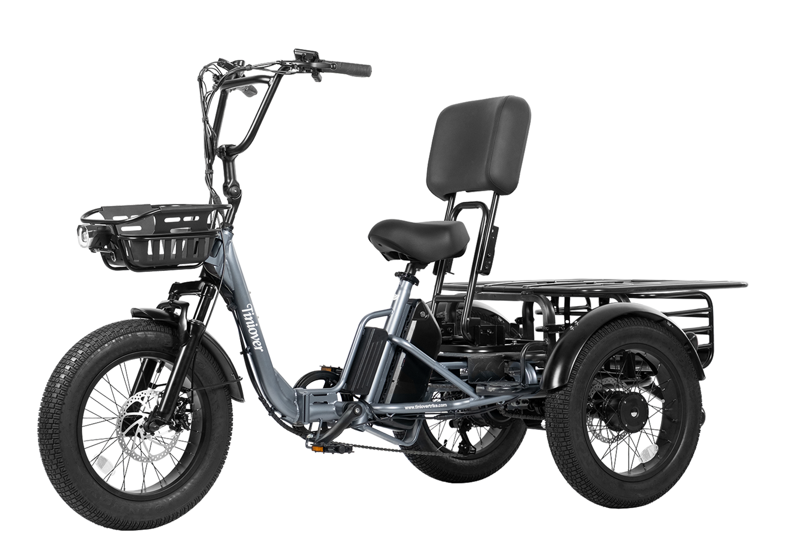 Creek Passenger Electric Trike for 2 Adults/Seniors