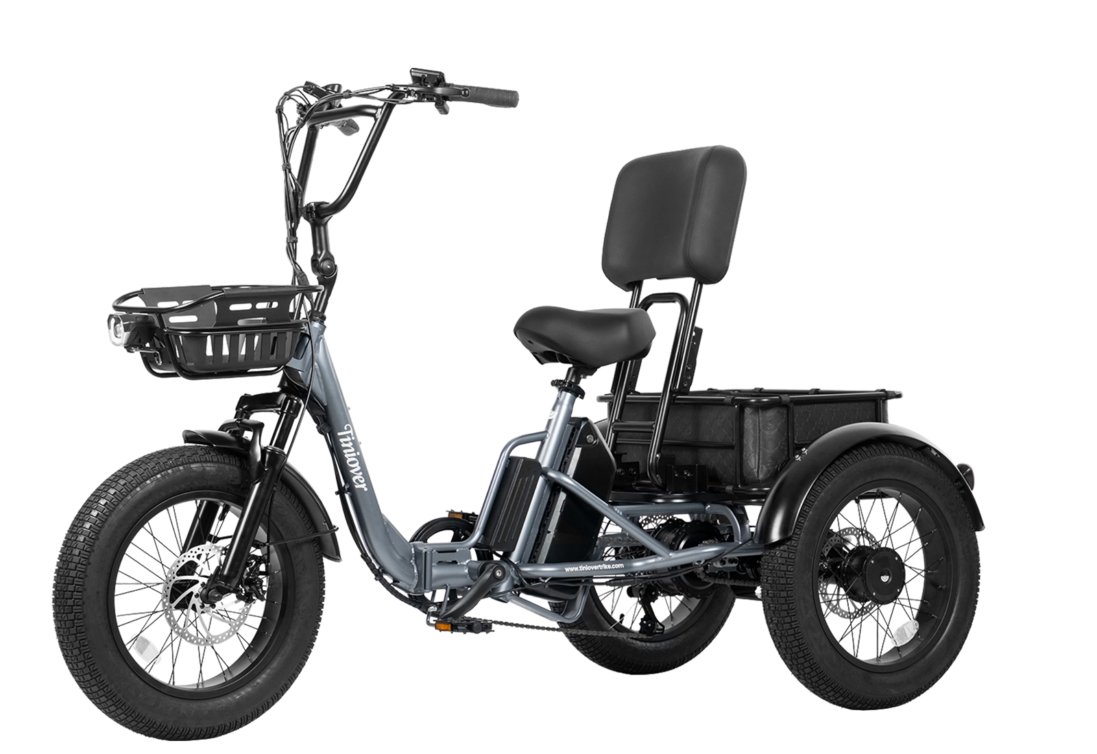 Creek Passenger Electric Trike for 2 Adults/Seniors
