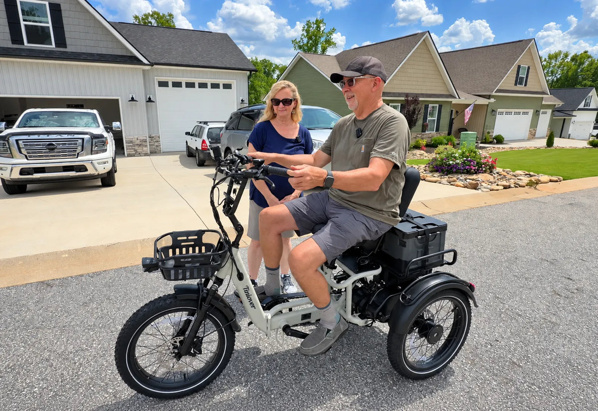River Full Suspension Electric Trike